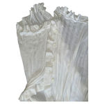 Top it off 100% bamboo ava ruffle wrap Womens ONE SIZE white light weight shawl​ Photo 2