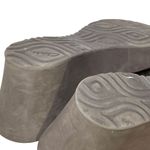 Clarks Wedge Sandals Womens 8 Brown Silver Beaded Thong Slip On Comfort Resort Photo 12