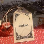 Entro NWT  grey kimono bell sleeve grey floral cardigan L Photo 10