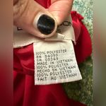 Vintage Evan Picone sleeveless red strappy maxi formal dress, size 16 Photo 12