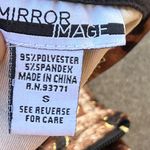 Vintage Mirror Image Jacket Leopard Print Women’s Sz S Quality Jacket Brown Photo 3