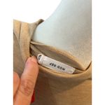 Mod Ref  Long Sleeve Knit Midi Dress Mock Neck‎ Casual Comfort Beige Neutral Photo 8