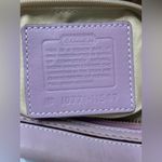 Coach  Hamptons Legacy Zip-Top Satchel 11547 Lavender Brass Turnlock 2007 Photo 6