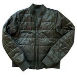 Lululemon Dark Green Bomber Jacket 8 Photo 0
