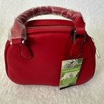 Badgley Mischka STUDIO CROSSBODY DOME WITH STUDS RED $99 MSRP NWT Photo 1