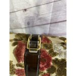 Vintage 1950s Tano Of Madrid Handbag Made in Spain Tapestry Hard Shell Bag Red Photo 1