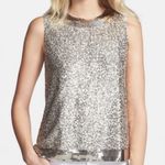 Kate Spade 100% Silk Metallic Sequined Serene Top - NWT Photo 0