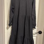 NWT canyon retreat XL easy mid boot dress long sleeve tiered gray/black Black Photo 4