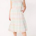 Draper James James Draper Rainbow clip dot dress SZ XXL Photo 2