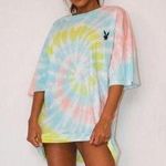 Playboy x missguided tie dye tee Photo 4