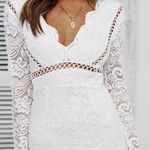 Hello Molly White Lace Dress Photo 0