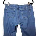 Tommy Hilfiger  Womens Denim Jeans Blue Frayed Hem‎ Bootcut Y2K Style Refashioned Photo 3