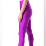 NWT Aggi by Halewski Gia Proton Purple Neon Leggings Stirrup Pants Large EU 40 Photo 2