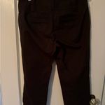 Ann Taylor  Lindsay Dress Pants Womens Sz 4 Chocolate/ Dark Brown Straight Ankle Photo 6