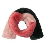 BCBGeneration NWT BCBGenration Color Block Faux Fur Scarf Wrap Photo 1