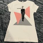 David Bowie White Graphic T Photo 0