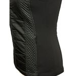 Athleta  Size XXS Women's Black Quilted Sleeveless Vest With Full Zip & High Neck Photo 5