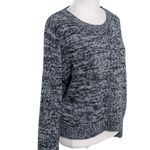 Divided  Blue Cropped Sweater Size Medium H&M Blue Sweater Navy Blue Sweater Photo 1