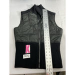 Charlotte Russe Womans Medium Black Zip Up Vest Photo 5