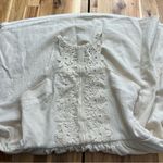 Altar'd State Altar’d State Cream Lace Front Sleeveless Midi Dress Size S Photo 2