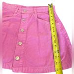 Free People Ray Cord Mini Skirt Bubblegum Pink Womens Size 4 NWOT Photo 11