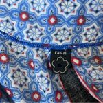 Farm Rio  Patchwork Tie Tassel Tunic Photo 7