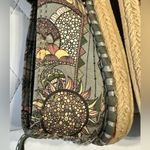 Sakroots  Ella espadrille shoes olive green print size 9 boho hippie Photo 12