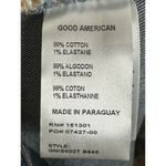 Good American  Women's Good 90s Cut Off Shorts Blue Denim Size 18 NWT Photo 5