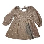 SheIn MOD Plus Floral Print Sweetheart Neck Lantern Sleeve Dress Sz 4XL in apric Photo 7