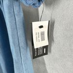 RIXO Sara Tiered Ruffled Denim Midi Dress Size Medium US 8 UK 12 Blue Photo 5