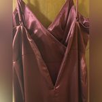 NWT Revelry Rava Satin Dress in Cabernet Size 14 Photo 9
