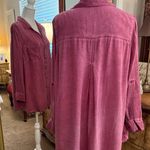 Velvet Heart  Dusty Rose Button Down Shirt Photo 4