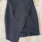 LF Asymmetrical Black 3/4 Sleeve Dress Photo 1