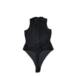Naked Wardrobe  High Neck Thong Bodysuit Black Medium Photo 4