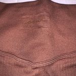 PINK - Victoria's Secret PINK Brown Ribbed Seamless Leggings Photo 2