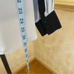 Elie Tahari EMBROIDERED COLLAR 100% SILK SHIRT BLOUSE IN BABY BLUE Sz XS Photo 7