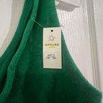 Aerie Offline by Womens Recharge Least Support Green Terry Cloth Bralette Medium Photo 3