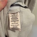 Free People Highway Zip Light Gray Vest Size Large Photo 6