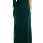 After Six Halter Neck Charmeuse & Crepe Gown Evergreen 18 Style 6834S Photo 1