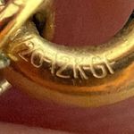 Vintage Gold Filled Cameo of Woman in Profile on 20 In. Gold Filled Cable Chain Photo 5