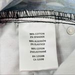 Ellen Tracy  High Waist Geometric Pattern Straight Leg Jeans Blue Size 10 Photo 8