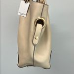 Sondra Roberts  Squared | Stone Vegan Leather Tote Satchel Shoulder Bag Photo 2