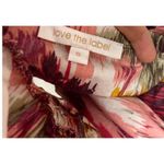 Anthropologie  Love the Label Painterly Open Back Blouse Sz. S Photo 5