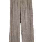 Apt. 9  Women's Taupe Palazzo Pull On Gauze Fabric Pants Photo 1