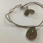 Kc brand necklace and earring set Photo 1