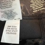 Good American - NWT Crushing It Black Crushed Suede Leopard Leggings Size 3/L Photo 8