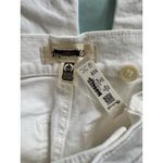 Madewell NWD Flea Market Flare Jeans Pure White Stretch Denim Jeans Size 26 Photo 10