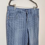 Blue Print Denim Pedal Pushers Size 16 Bandolino Brady Shorts Photo 3