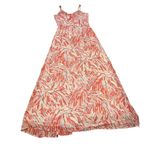 5|48  women's maxi dress size large coral blue and pink‎ Photo 2