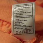 Steve Madden 's BB Dakota Dress Women's Size Medium Orange Ruched Short Sleeve Photo 8